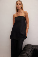 Görseli Galeri görüntüleyiciye yükleyin, Essence | Linen Strapless Top