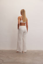 Görseli Galeri görüntüleyiciye yükleyin, Ivory | Wide-Leg Linen Pants