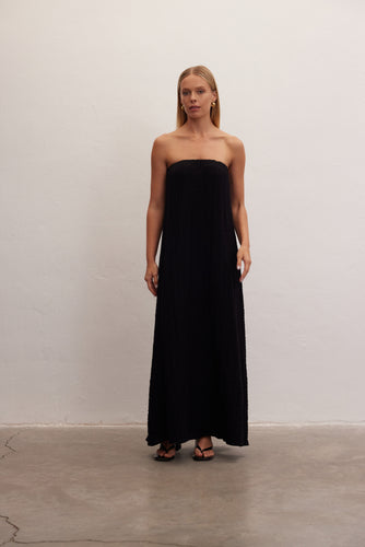 Zephyr | Textured Strapless Dress