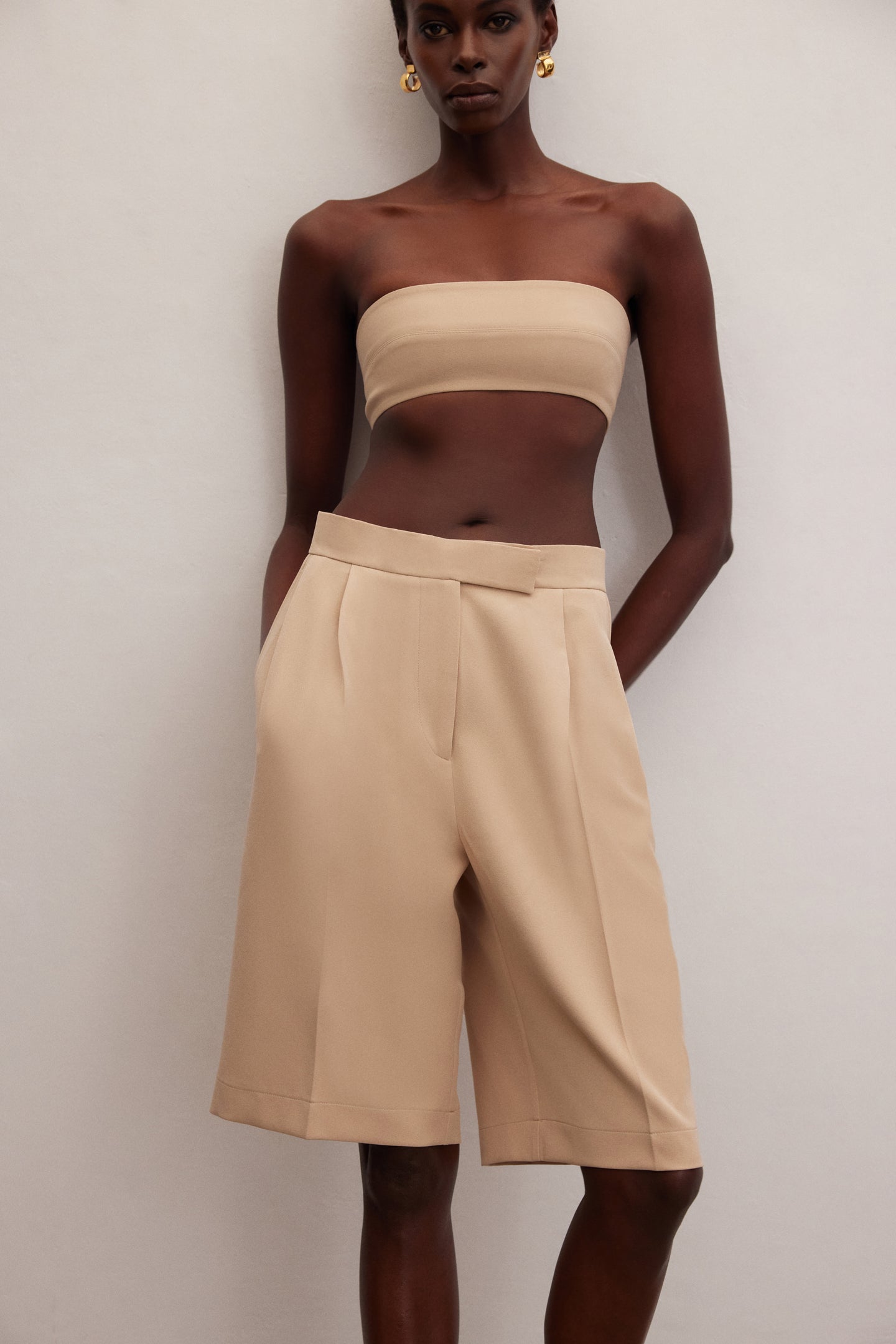 Vela | Strapless Crop Top