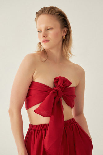 Faye Tied Strapless